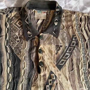 COOGI Multicolor Patterned Sweater